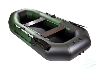 Лодка ПВХ Мастер Лодок Таймень NX270 "Комби" Зелёный / Чёрный