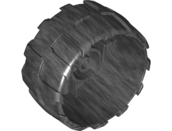 Wheel Hard Plastic Large (54mm D. x 30mm), Pearl Dark Gray (2515 / 6120917)