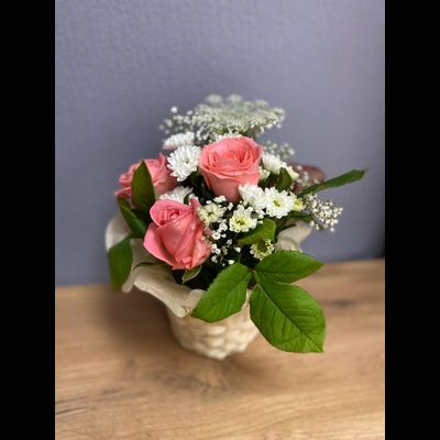 Композиция в корзиночке