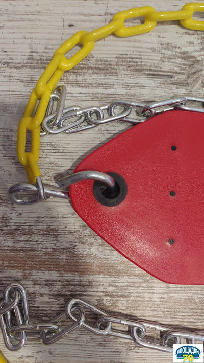 Качели гибкие на цепи в полимере