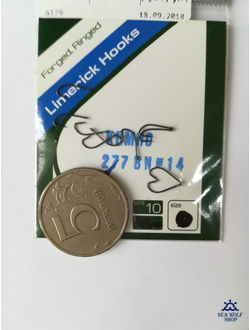 Крючки Kumho 277 BN x4 №14, 10шт/уп