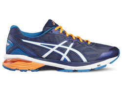 Кроссовки  ASICS GT-1000 5  синий/матовый/оранжевый T6A3N-4900 (Размеры: 6;  8; 10,5)