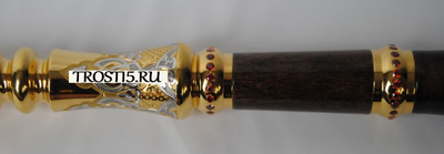 Эксклюзивная трость ручной работы золото латунь с клинком "Виконт"