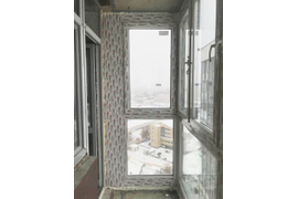 Замена холодного остекления