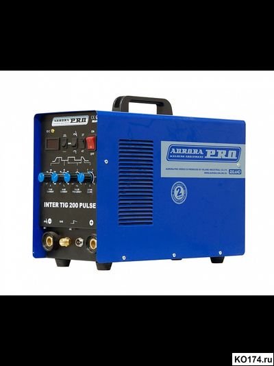 Сварочный инвертор TIG AuroraPRO INTER TIG 200 PULSE (TIG+MMA)