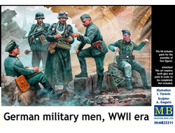 Сборная модель: (Master Box MB35211) Немецкие военнослужащие, период Второй мировой войны