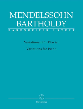 Mendelssohn-Bartholdy, Felix Variationen für Klavier