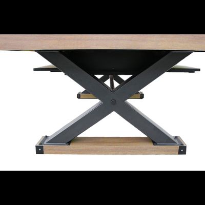 Аэрохоккей «Superior» 7 ф со столешницей (мореный дуб)