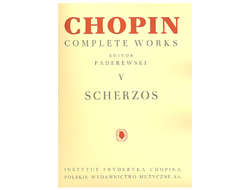 Chopin, Frédéric Scherzos for piano