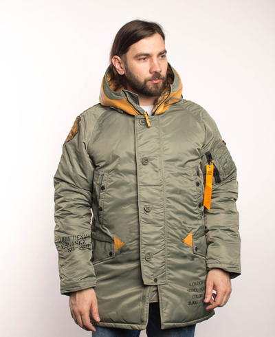 Куртка N3B INSTRUCTOR OLIVE/ORANGE