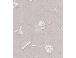 Космос 6262-3 обои дупл. с перл. (кофе) 6262-3 [59629]