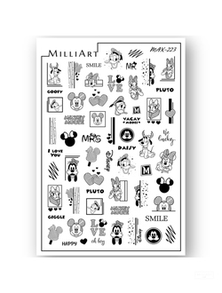 Слайдер-дизайн MilliArt Nails MAX-223