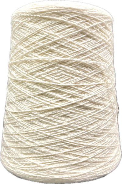 Loro Piana art. COARSEHAIR  2/11  100% WS кашемир Nm. 550 m/100 gr. цв. WHITE VAPOR белый пар