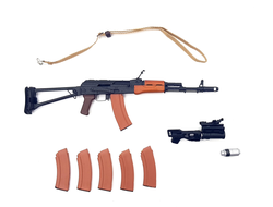 АК-74 с подствольным гранатометом 1/6 (UD9008) - UJINDOU