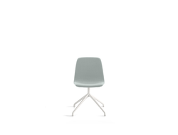 Стул Maarten Plastic Pyramid Swivel Base с гладкой обивкой купить в Алуште