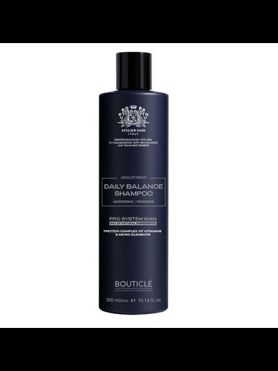 BOUTICLE MAN DAILY BALANCING SHAMPOO FOR MEN Шампунь-баланс для ежедневного применения для мужчин, 300 мл