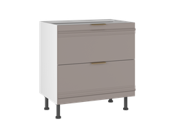 Кухня ФЬЮЖН - Стол СЯ-(2)-80 мокко