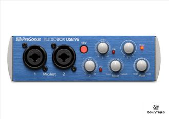 купить PreSonus AudioBox USB 96 аудио/MIDI интерфейс 2х2 в музыкальном магазине