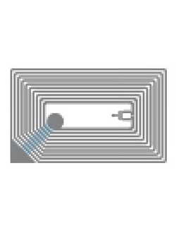 RFID метка HF (NFC) самоклеющаяся VID HFLAB-4022, NTAG213, wet white, 40x22 мм.