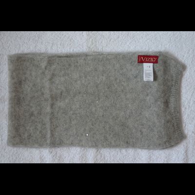 Серый шарф с пайетками Италия Vizio Tresor / Orozeb 6160/ 6157/ 5609/5893/5851/5847