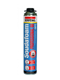 Soudafoam Professional 60, зимняя профессиональная пистолетная пена 12*750 мл