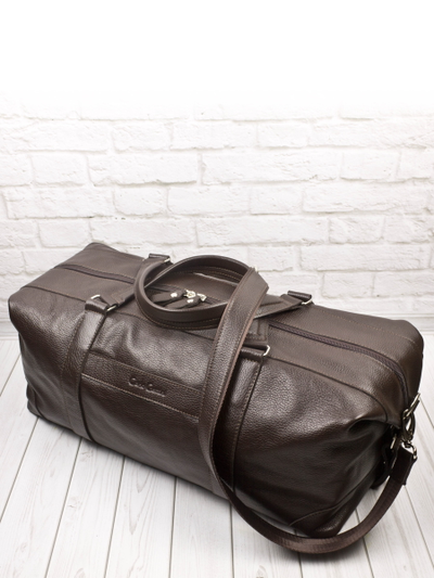 Кожаная дорожная сумка Avellino brown (арт. 4039-04)