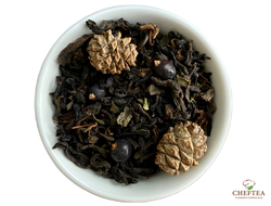 Черный чай с пуэром и шишками - Таежный 200г