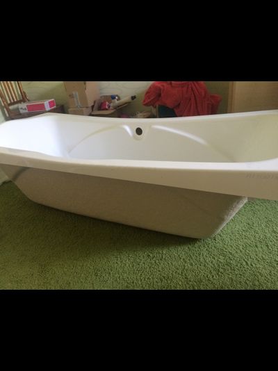 Ванна акриловая САНТЕК Корсика 1800х800х610 с каркасом 1.WH11.1.981