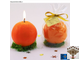 Свеча &quot;Новогодний апельсин&quot; (Candle &quot;Christmas oranges&quot;)