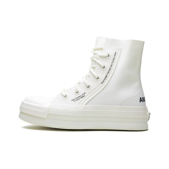 Кеды Converse x Ambush Pro Leather кожаные белые высокие