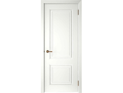 ДГ Смальта 42  белая эмаль классическая дверь