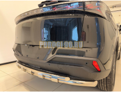 Защита заднего бампера двойная с перемычками Папа Тюнинг d60/42 для OMODA C5 Рестайлинг 2026-
