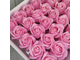 УЦЕНКА Розы из мыла 50 шт Розовый М001/6 (см. доп. фото)