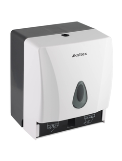 Диспенсер рулонный и листовых полотенец Ksitex TH-8218A
