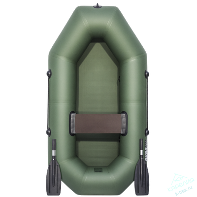 Лодка ПВХ Мастер Лодок Аква Оптима 190 Зелёная