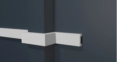 Молдинг Decor Dizain DD626, дюрополимерный, влагостойкий, под покраску, длина 2 м