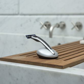 Подставка для бритвы Bolin Webb X1, серебристая