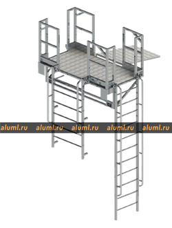 Площадка навесная для полувагонов ПНП