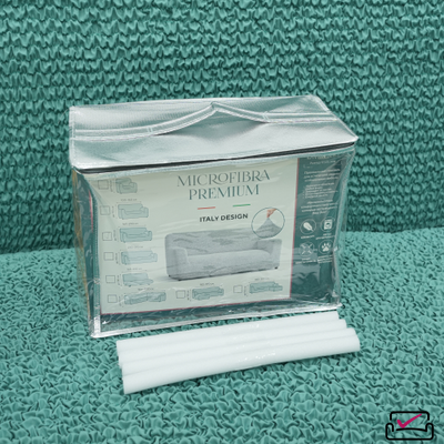 Чехол на кресло Микрофибра Малахит. Защита мягкой мебели от животных.