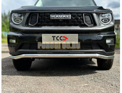 Защита передняя нижняя 60,3 мм ТСС для Haval H7 2024-