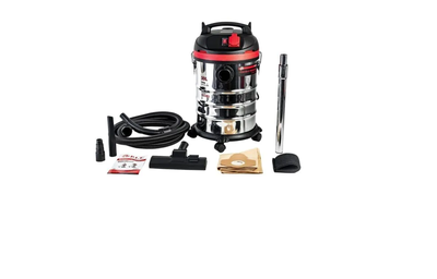 Пылесос строительный P.I.T. PVC30-C МАСТЕР (1,5 кВт, 3 м шланг, пыль.сбор 30 л, нерж.к-с, бум.мешок, 2 кВт подключаемый инст)