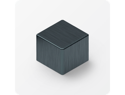 П-профиль 10х10 мм. из нержавеющей стали NEEXY PVS97-22 BBL-L Антрацит браш 2.7м.