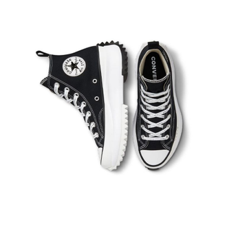 Кеды Converse Run Star Hike черные высокие на платформе
