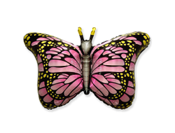 Фольгированный шар "Бабочка-монарх"