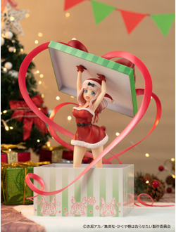 Фигурка 1/7 Тика Фудзивара (Chika Fujiwara Christmas Present Ver.)