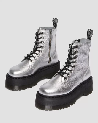 Dr martens silver cheap