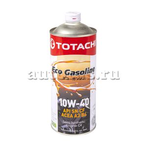 Масло моторное TOTACHI Eco Gasoline 10W-40 полусинтетическое 1 л 10901