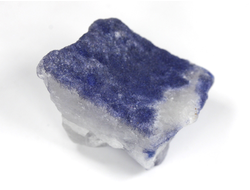 Дюмортьерит в кварце, Бразилия (30*24*20 мм, 21 г) №27208