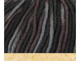 Серо-черный меланж арт 40856  Fibranatura 100% мериносовая шерсть 50г/83 м