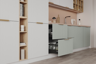 Кухня «Виано» модульная разные цвета